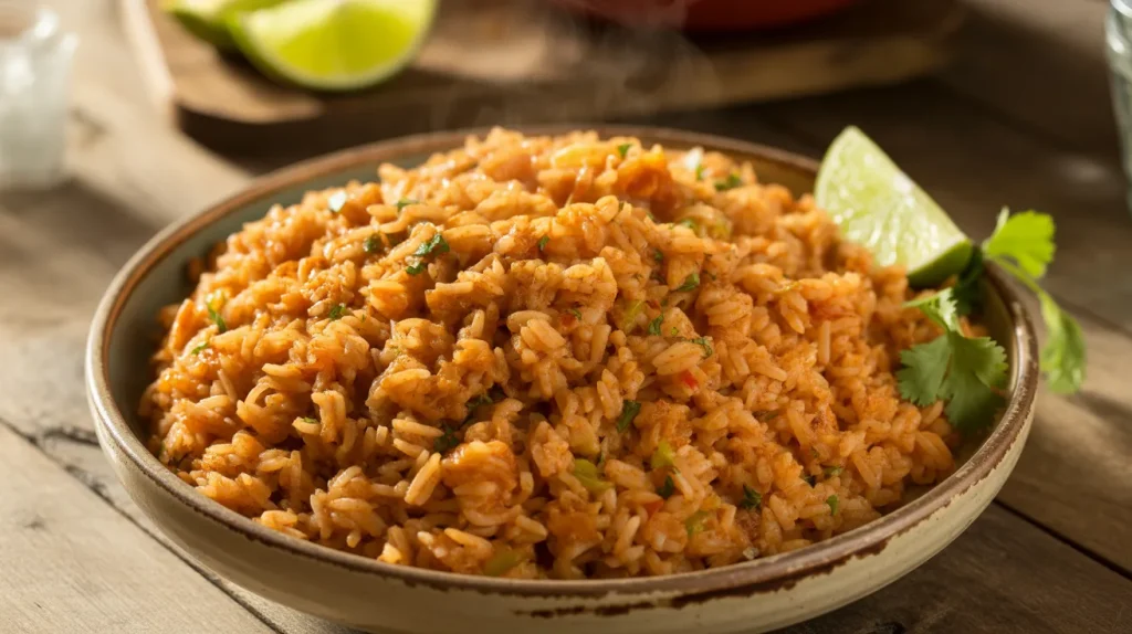 Chili's Monterey Chicken 23 Mexican rice 10