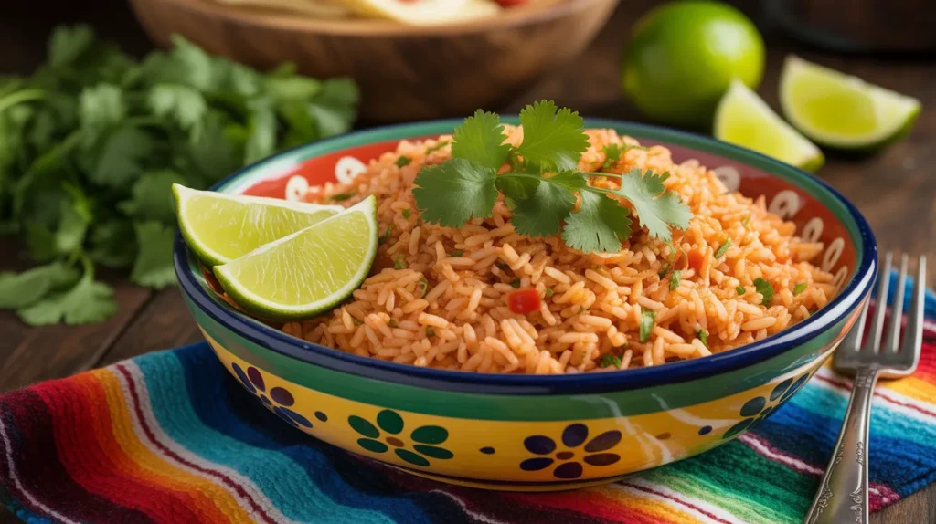 chili's burrito 8 Mexican rice