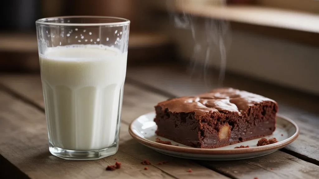 Chili's Brownie Skillet 27 Milk