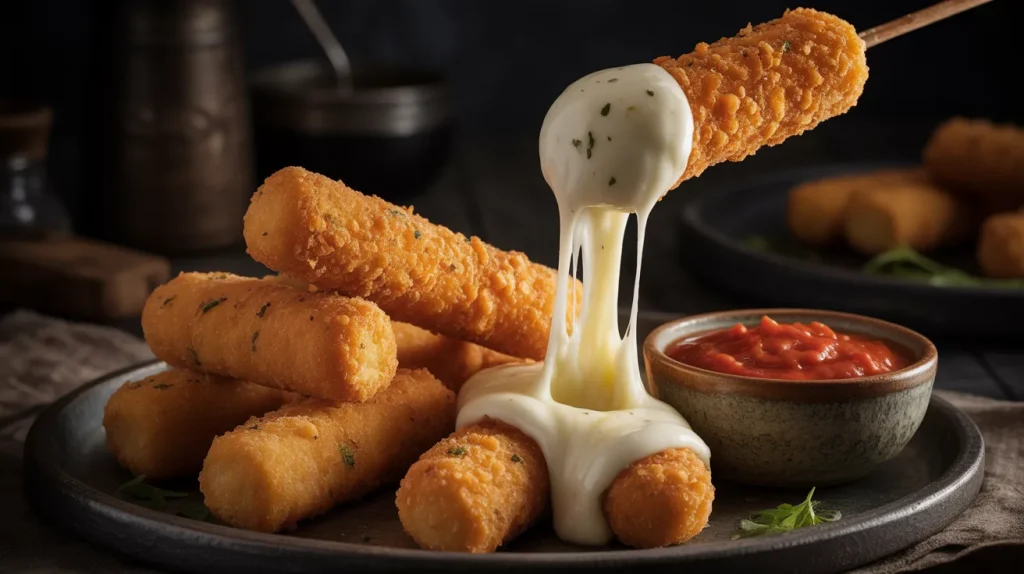 Chili's Triple Dipper 4 Mozzarella Stick