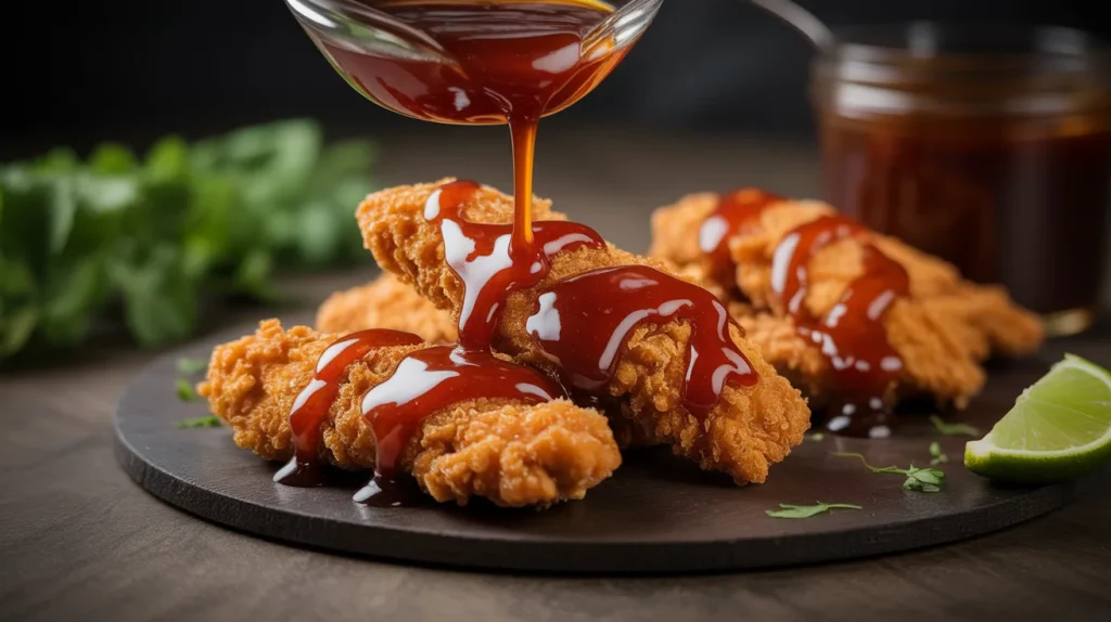 chili's chicken tenders 5 Optional honey chipotle glaze