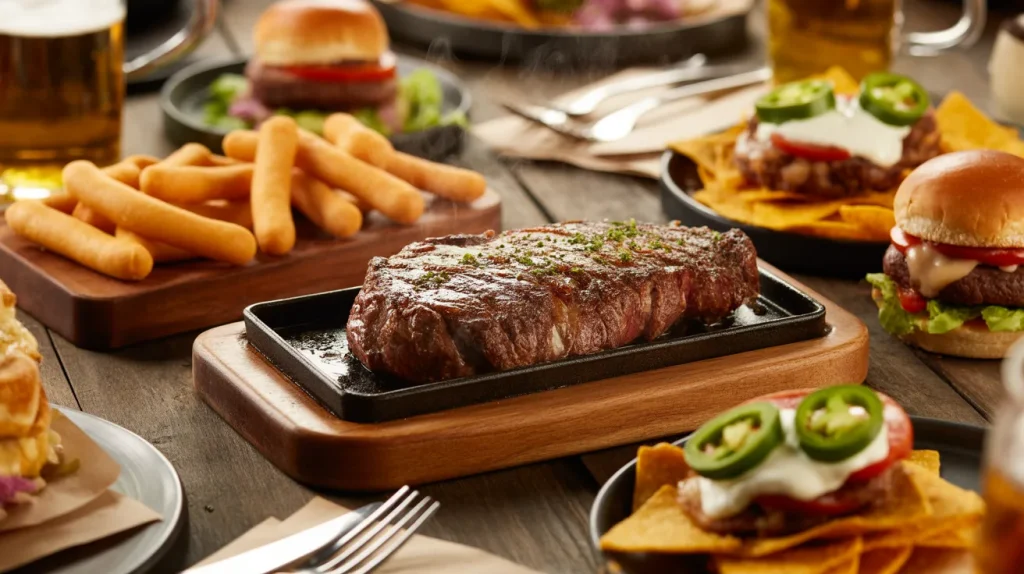 Chili's Ancho Salmon 7 Pair with addotional appetitizer
