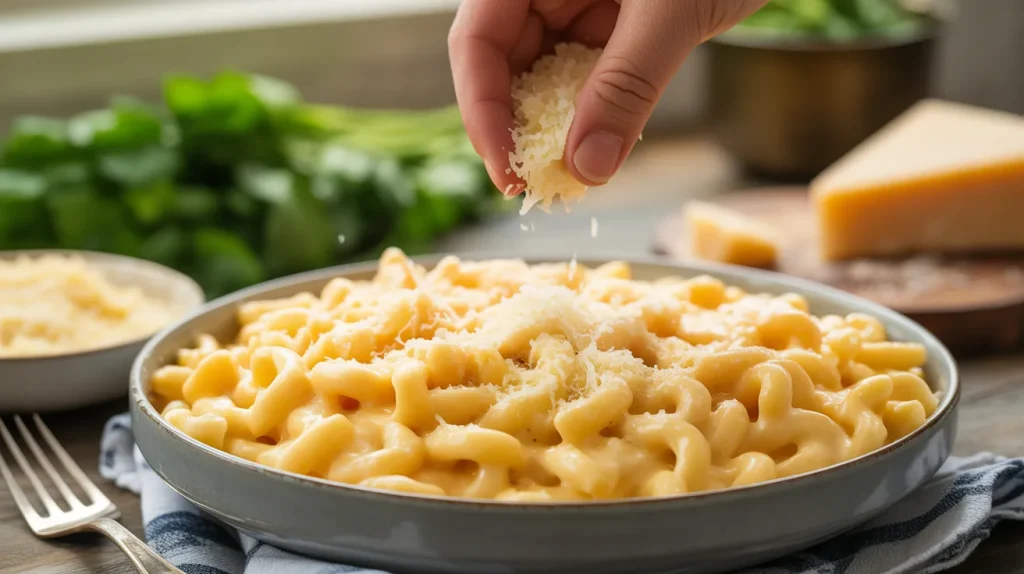 Chili's Macaroni And Cheese 20 Parmesan topping