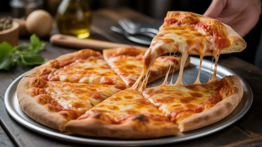chili's pepper pals 4 Pizza is baked