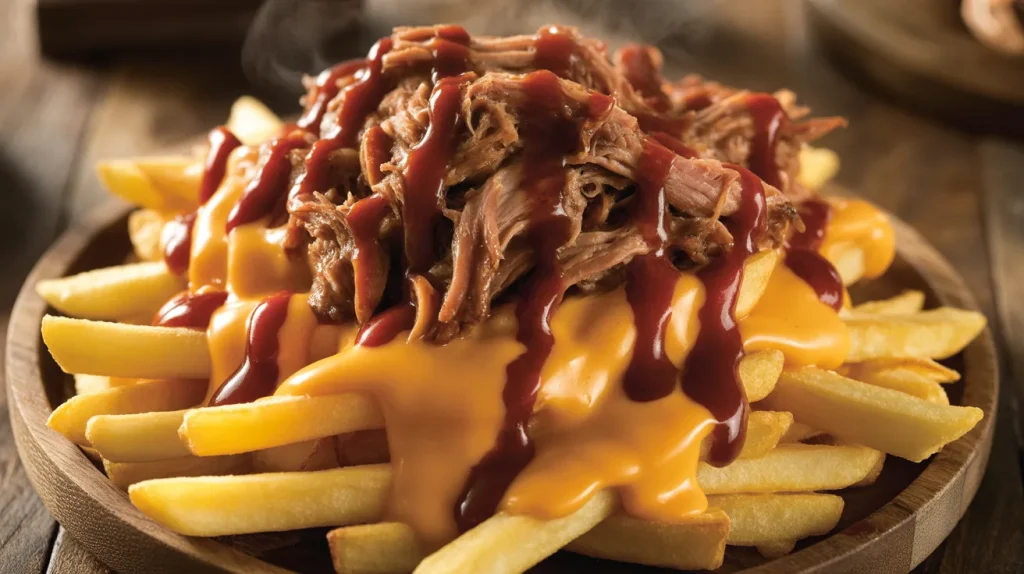 Chili's Cheese Fries 22 Pulled pork