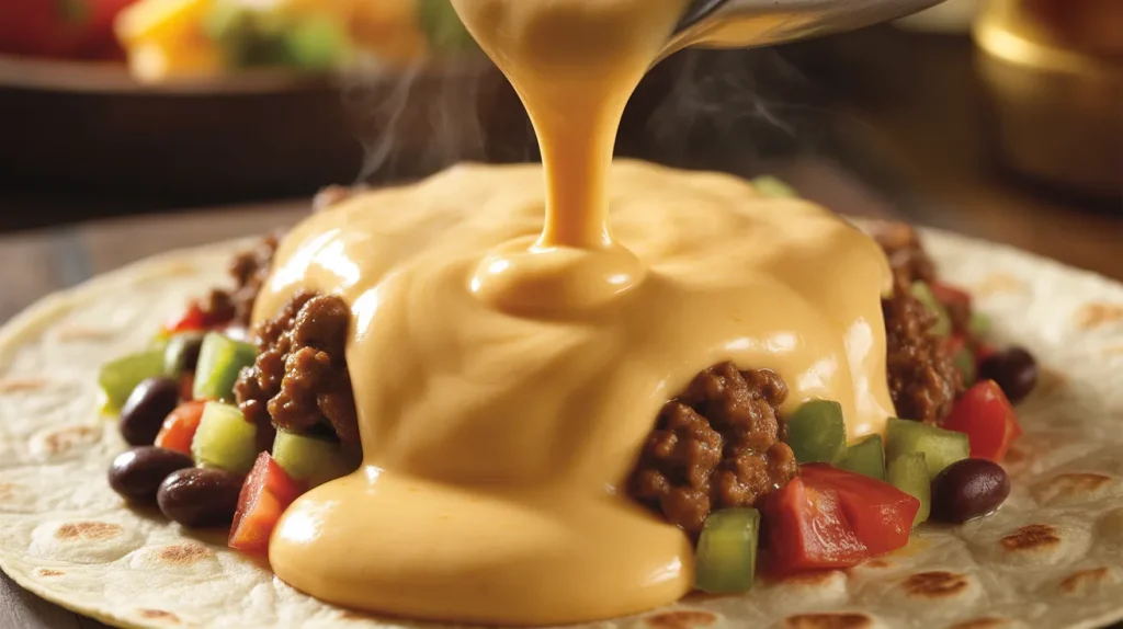 chili's burrito 21 Queso sauces