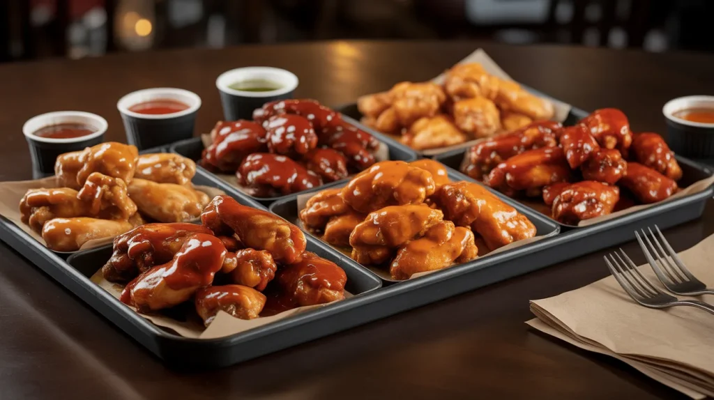 Chili's wings 4 Request Multiple Sauce Flavors