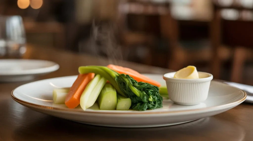 Chili's broccoli 3 Request butter on the side