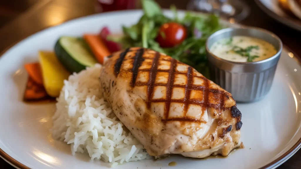 Chili's Monterey Chicken 8 Rice or other side options