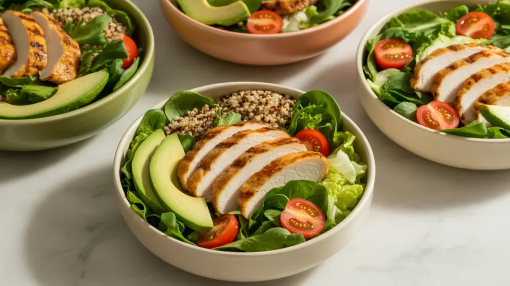 chili's popular food 5 Salads Bowls