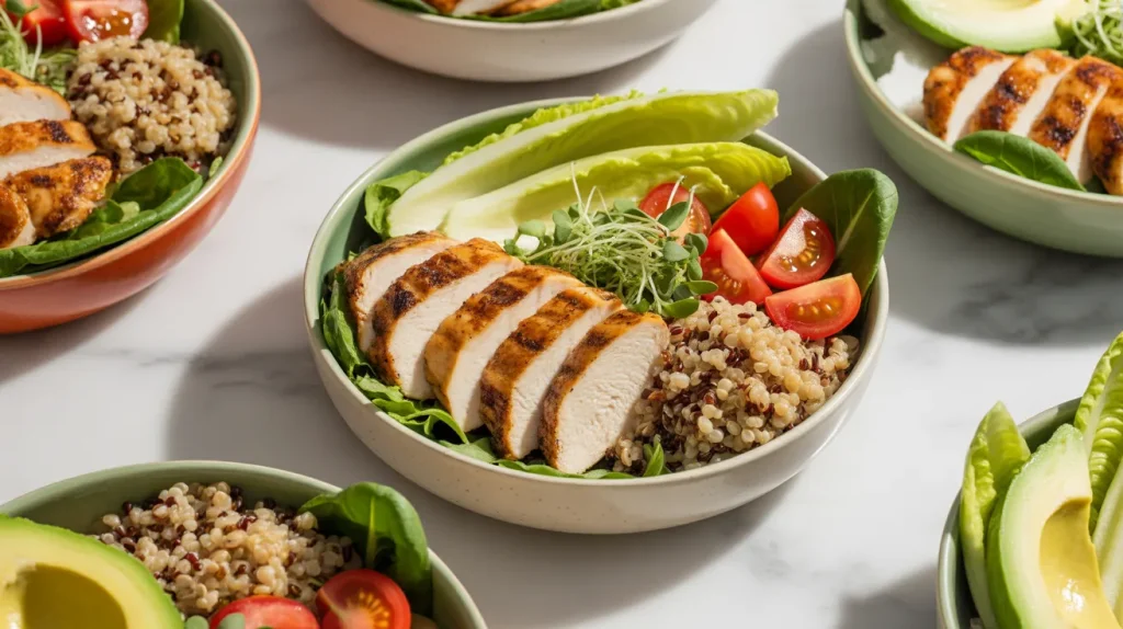 Chili's Takeout Menu 5 Salads and bowls
