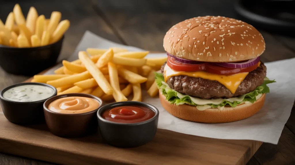 Chilis Gunbarrel 9 Sauce on the side option