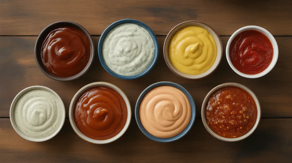 Chilis Stassney 12 Sauces selecttion