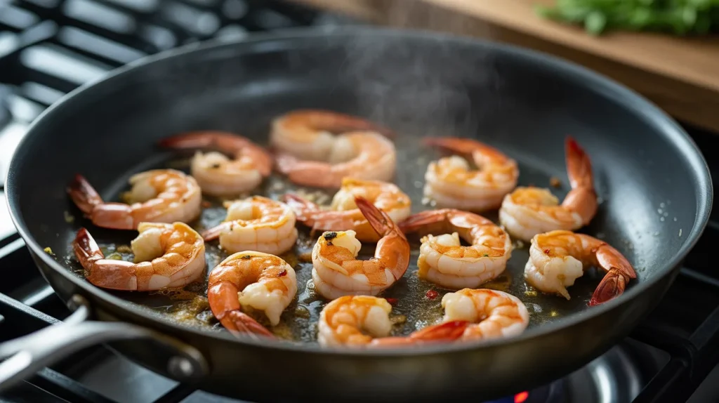 chili's cajun shrimp pasta 3 Shrimp Are Sauteed Until Fully Cooked