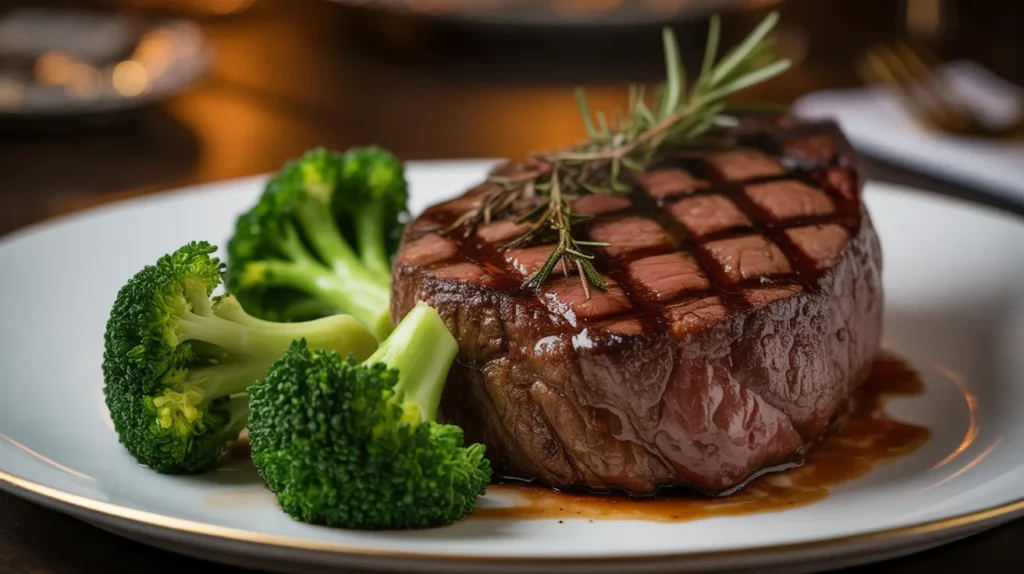 Chili's Keto Menu 6 Sirloin Steak with Broccoli