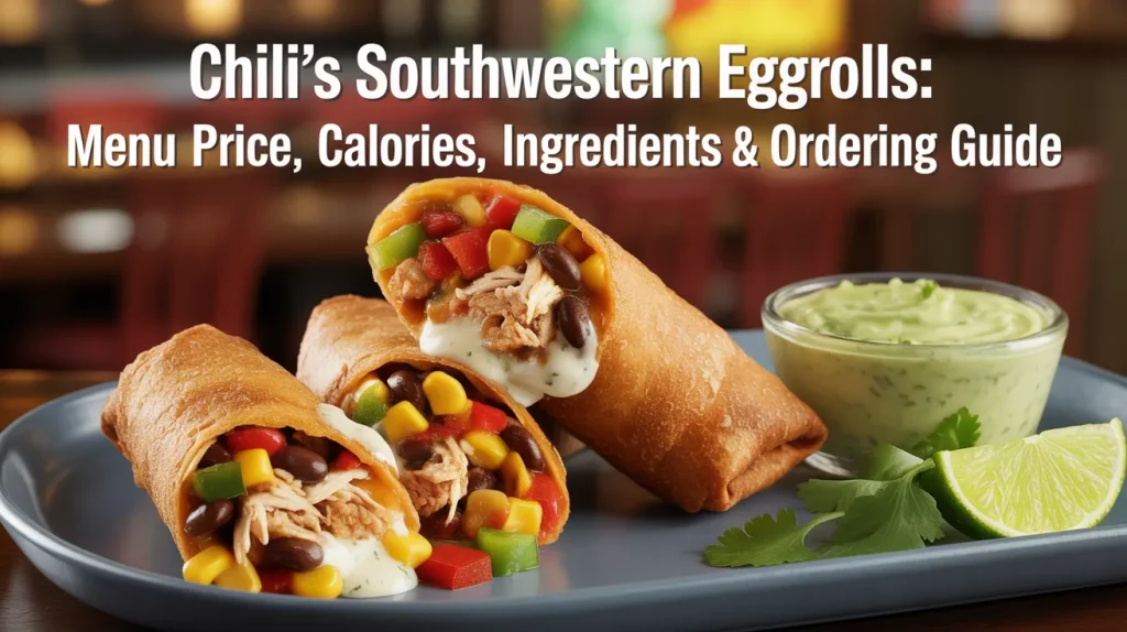 Chili’s Southwestern Eggrolls 1 chili's southwestern eggrolls