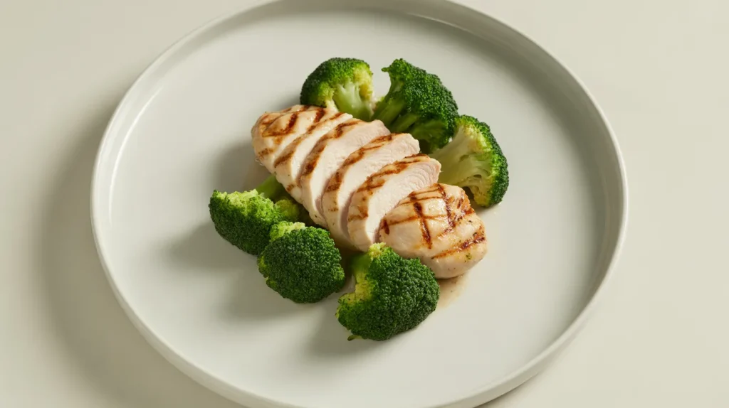 Chili's Monterey Chicken 21 Steamed broccoli variation