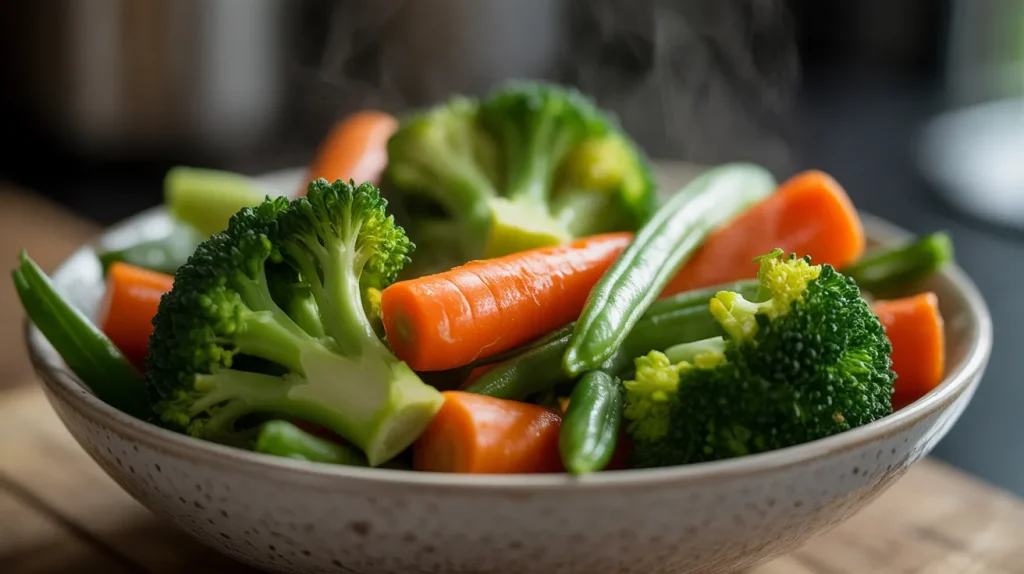 Chilis Gunbarrel 11 Steamed vegetable sides