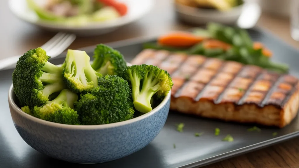 Chilis Valencia 18 Steamend broccoli side