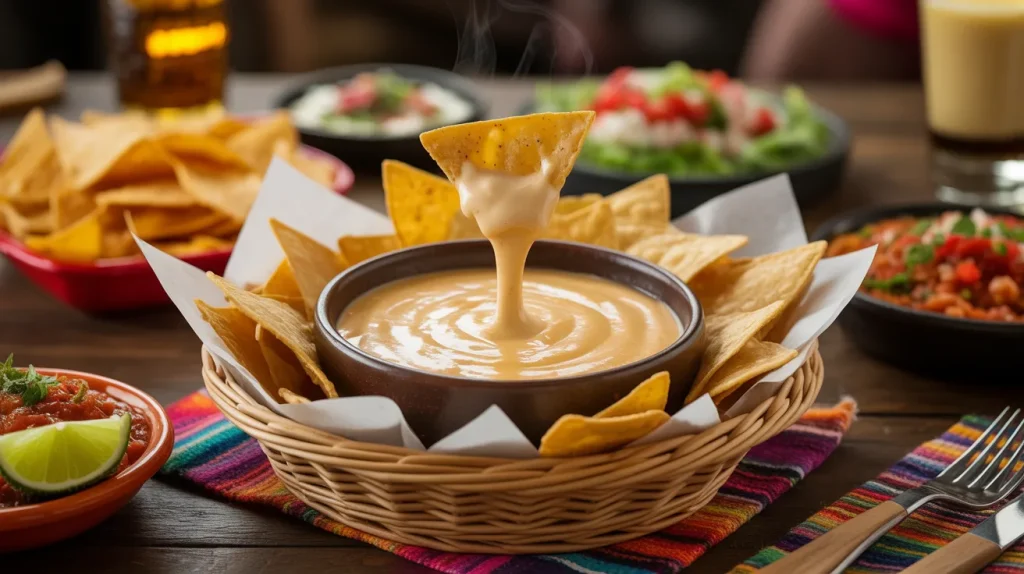chili's party trays 5 Substitute queso for salsa