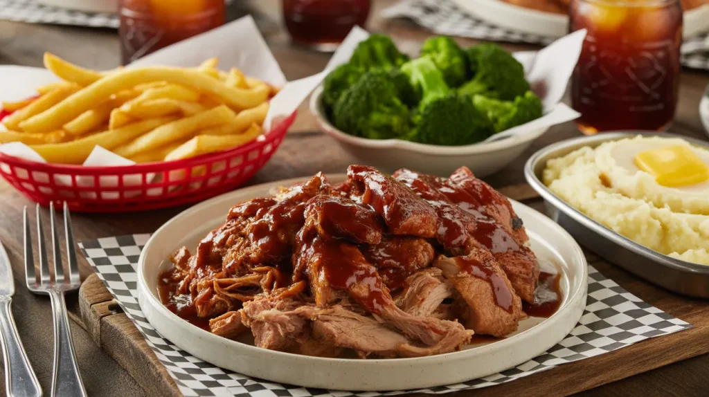 Chili's smokehouse combo 11 Substitute sides fries broccoli mashed potatoes