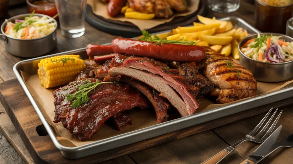 Chili's smokehouse combo 5 THE platter