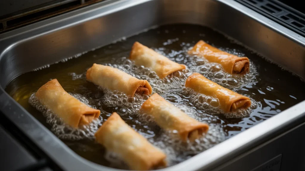 Chili’s Southwestern Eggrolls 4 The eggrolls are deep fried