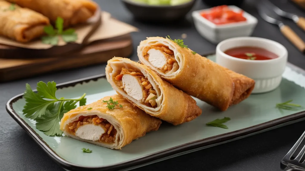 Chili’s Southwestern Eggrolls 5 They are silced 1