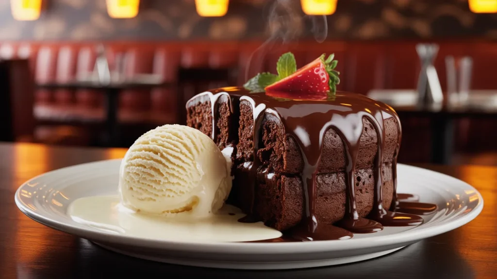 Chili's Molten Chocolate Cake 2 Warm chocolate cake