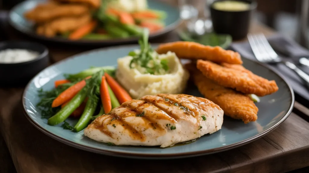 chili's popular food 3 chicken entree