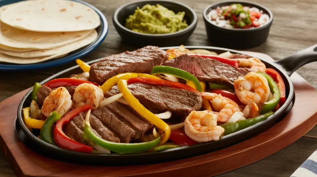 Chilis Stassney 3 fajita plater