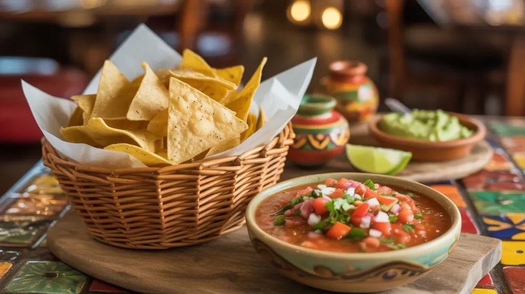 chili's burrito 40 hips and salsa