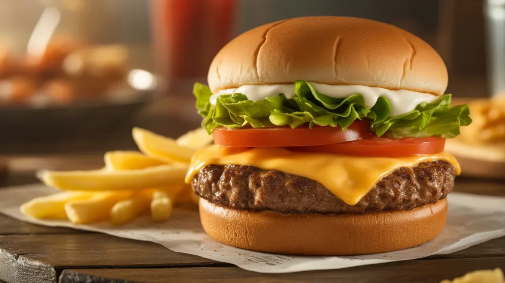 Chili's Veterans Day 2 old time burger with cheese