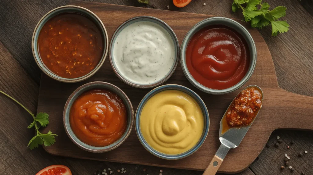 Chili's Gosford 11 sauce choices 1