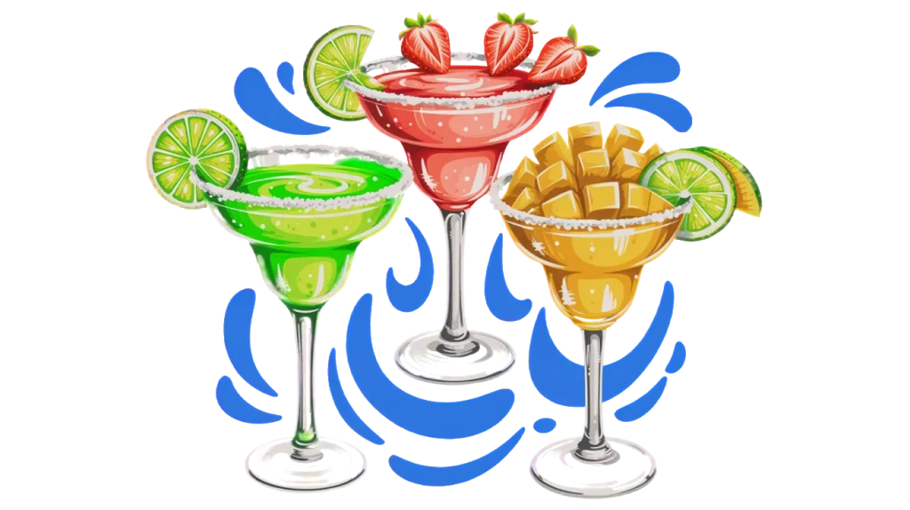 Chili's Bar Menu 17 Flavored margaritas variation