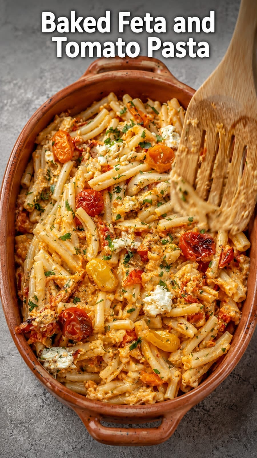Baked Feta and Tomato Pasta