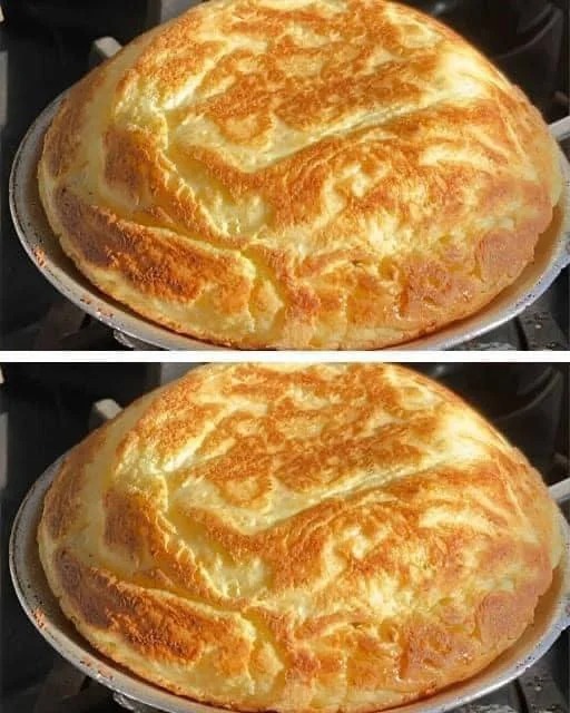 Cornstarch Bread Cooked in a Skillet