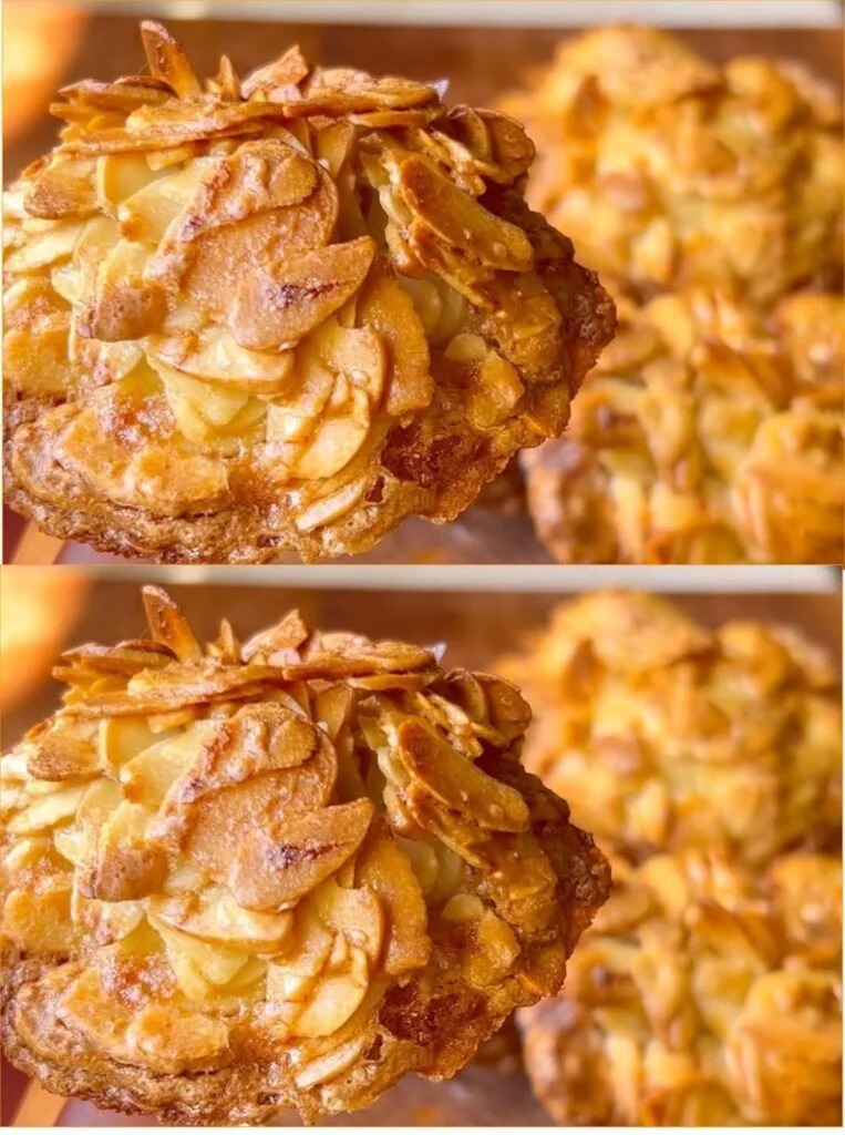 Crispy Edges Chewy Center Almond Cookies with Deep Toasted Almond Flavor