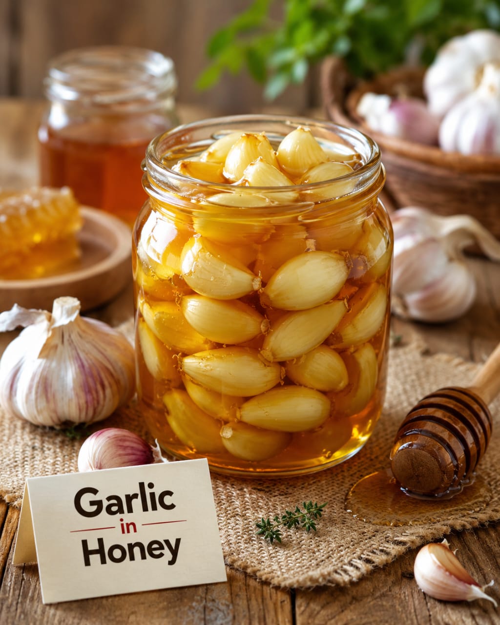 Garlic In Honey