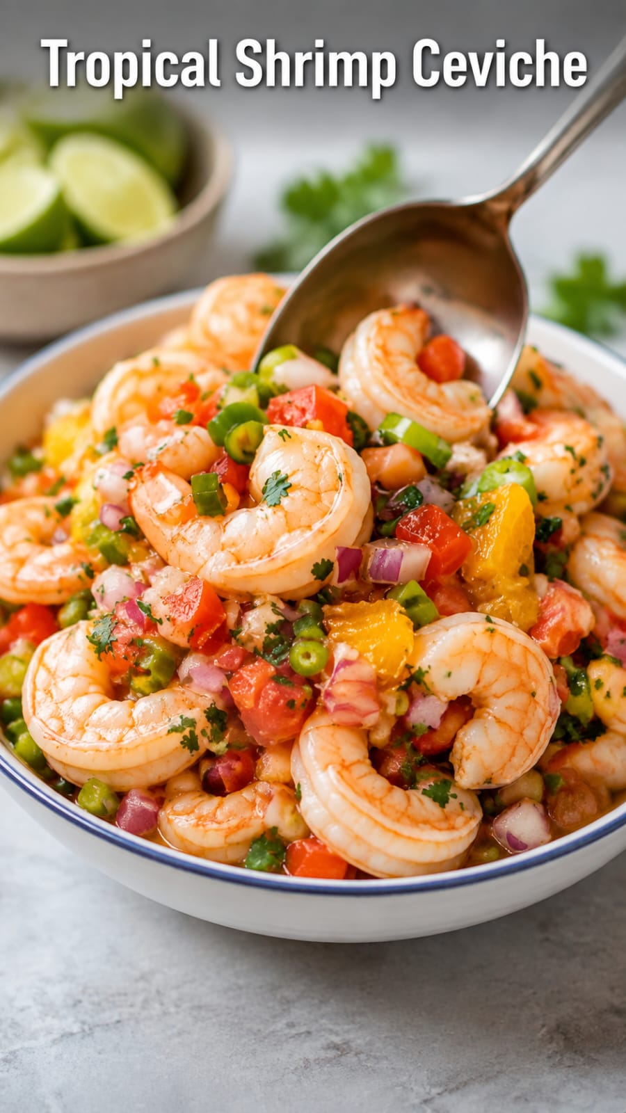 Tropical Shrimp Ceviche