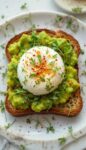 10 Avocado Toast with Poached Egg