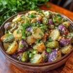 11 French Herb Potato Salad with Mustard Vinaigrette