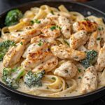 2 Creamy Garlic Chicken Alfredo Recipe