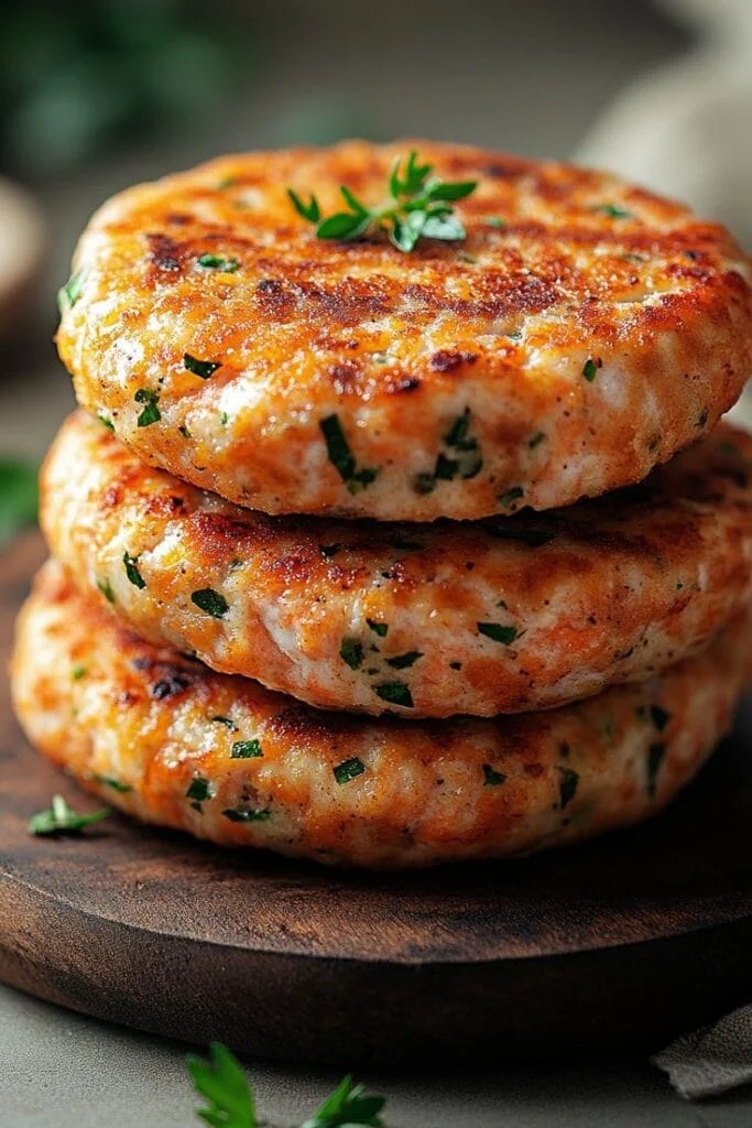 3 Salmon Patties