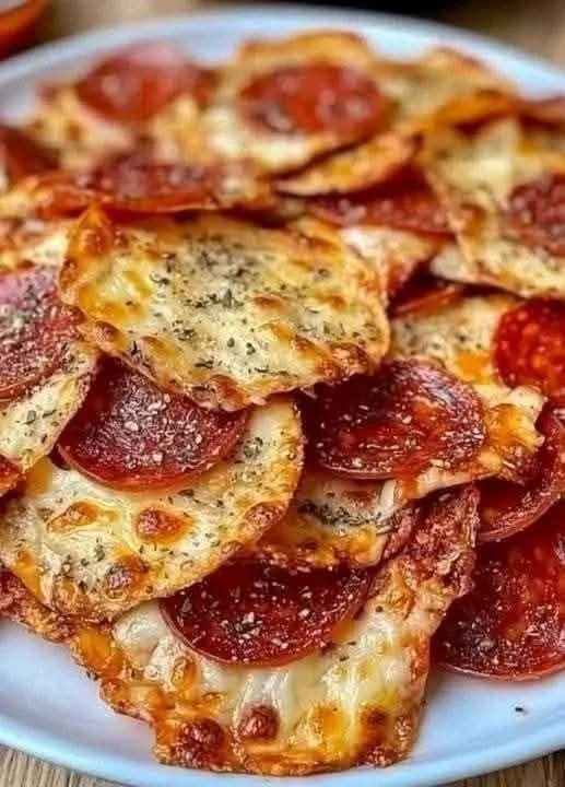 4 2 Ingredient Pizza Chips Recipe