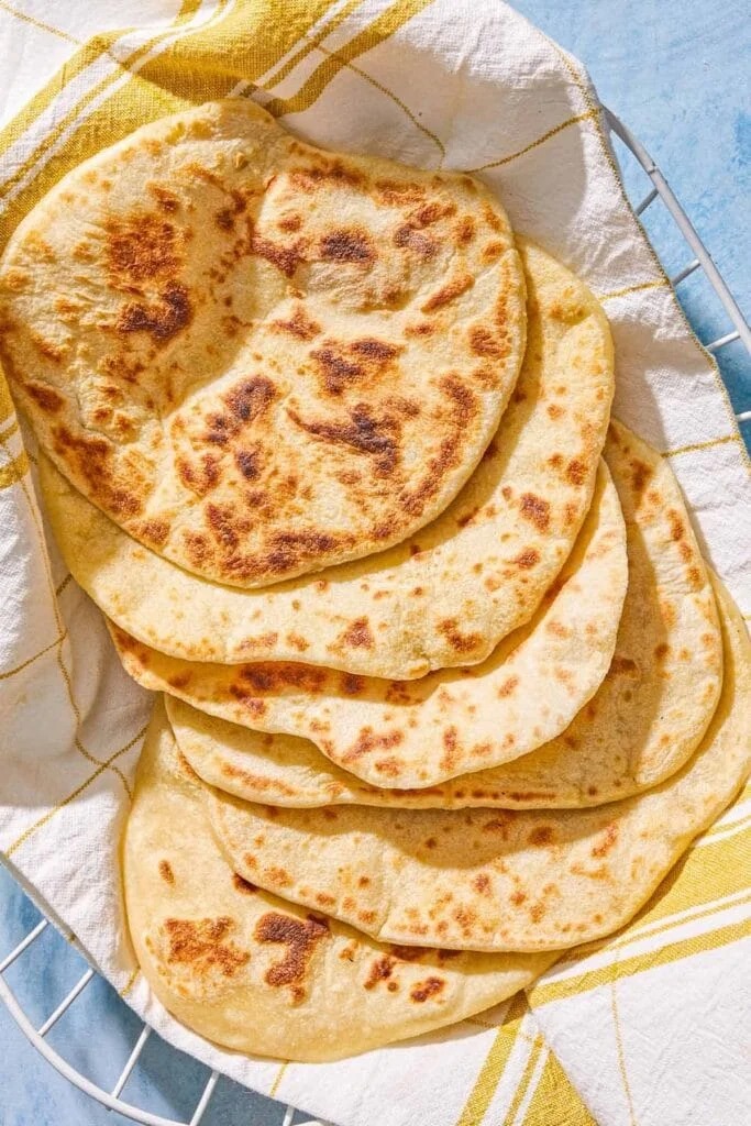 5 Ingredient Yogurt Flatbread