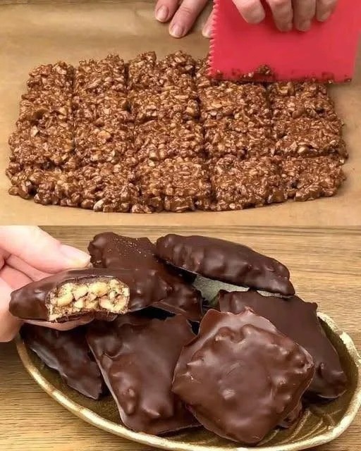 5 Minute Homemade Chocolate Crunch Bites