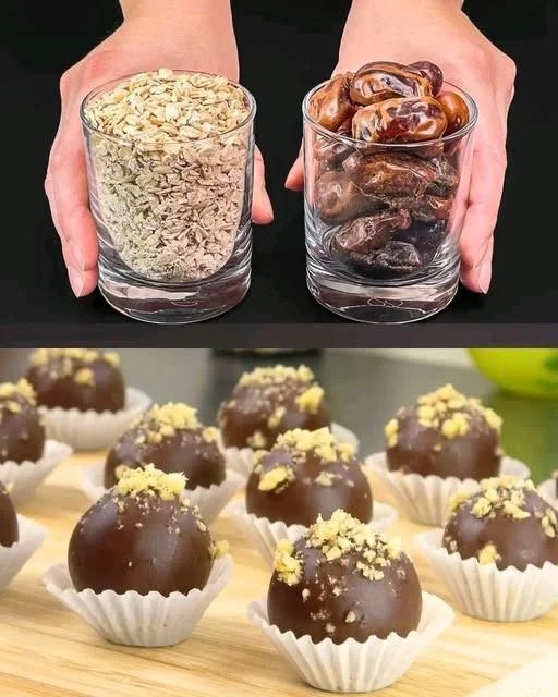 5 Minute Oatmeal and Date Vegan Balls