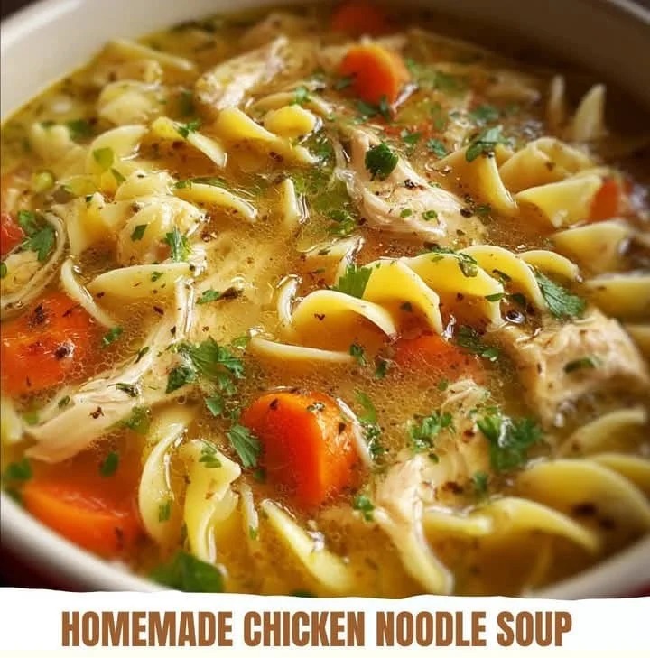 7 Mediterranean Chicken Noodle Soup