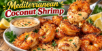 Mediterranean Coconut Shrimp with Sweet Chili Mayo